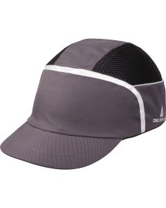 Kazio Ergonomisk Bump Cap, justerbar størrelse, grå